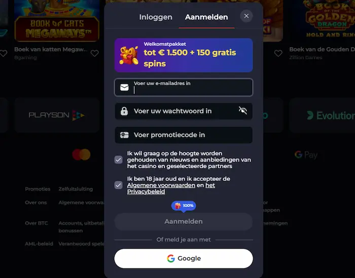 Blazing Wildz Login